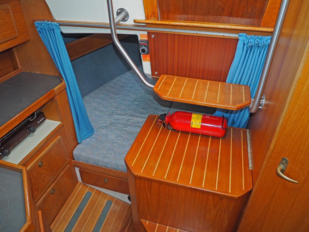 Cabine arri&egrave;re, H&eacute;bergements